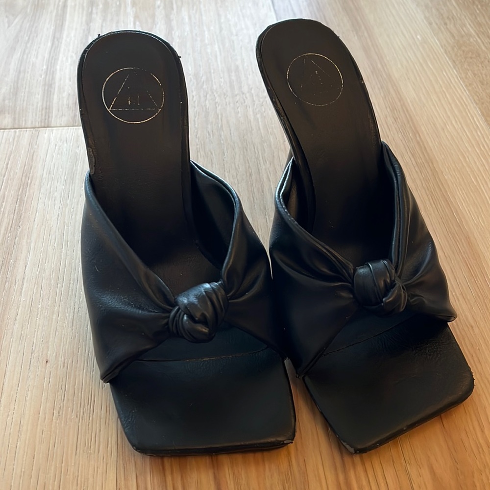 Black heels